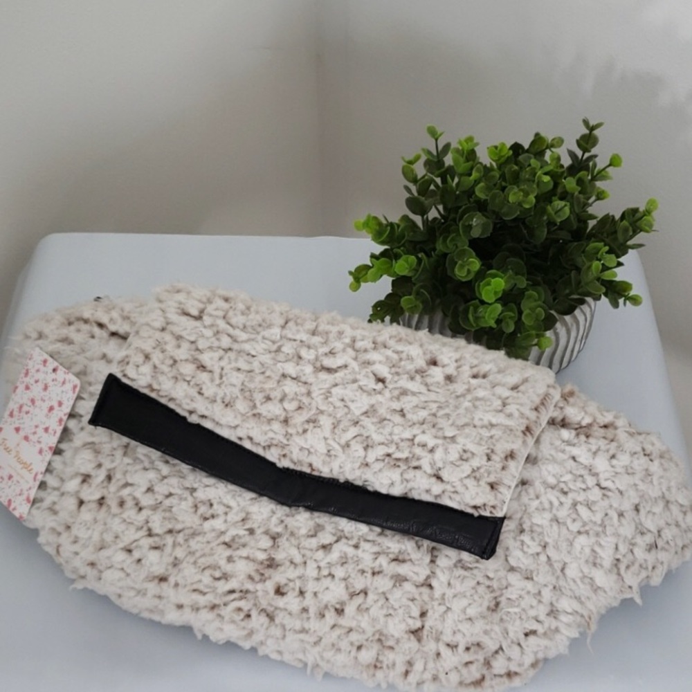 Free people fuzzy sling bag